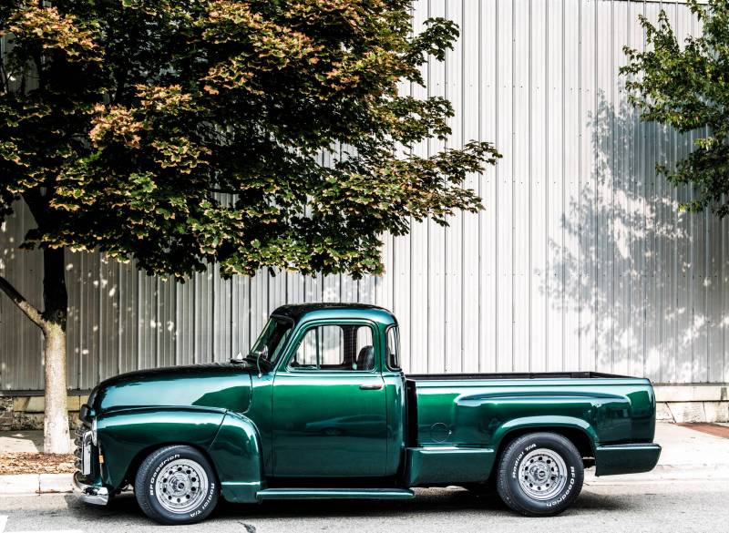 Classic truck financing for green truck