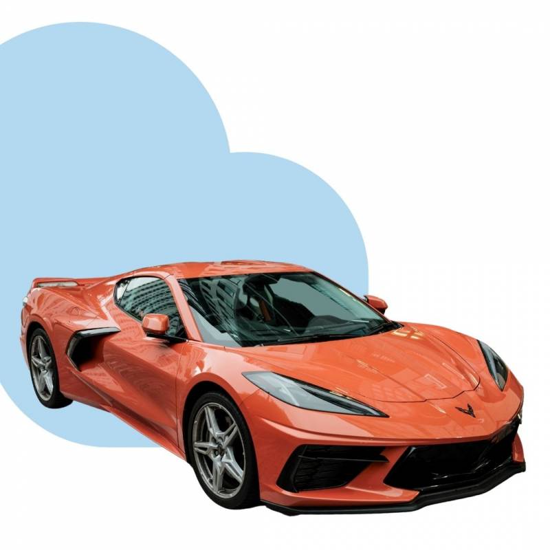 Red Corvette Stingray Payment