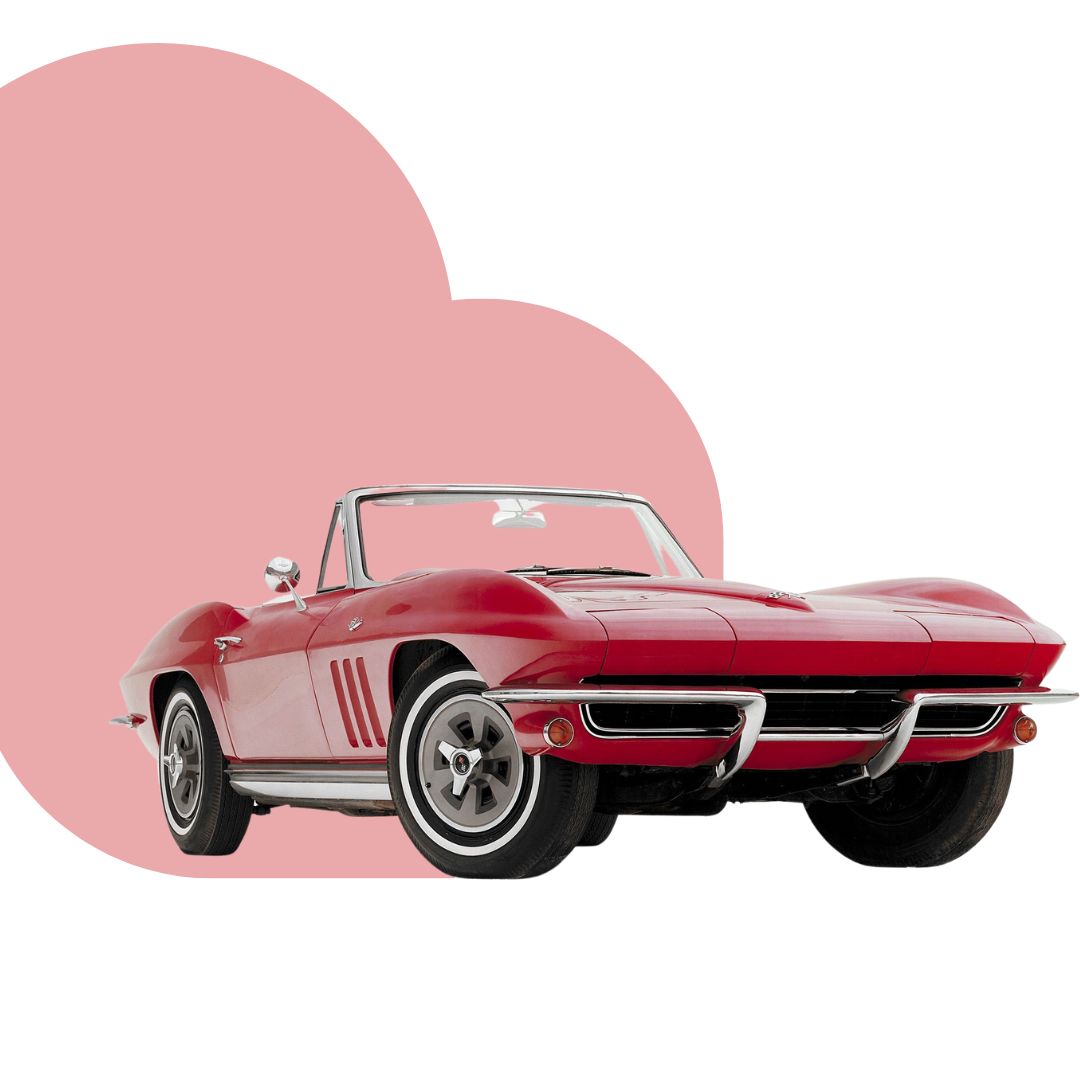 red corvette stingray