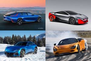 Mclaren, BMW, Cadillac, Lamborghini new vehicles