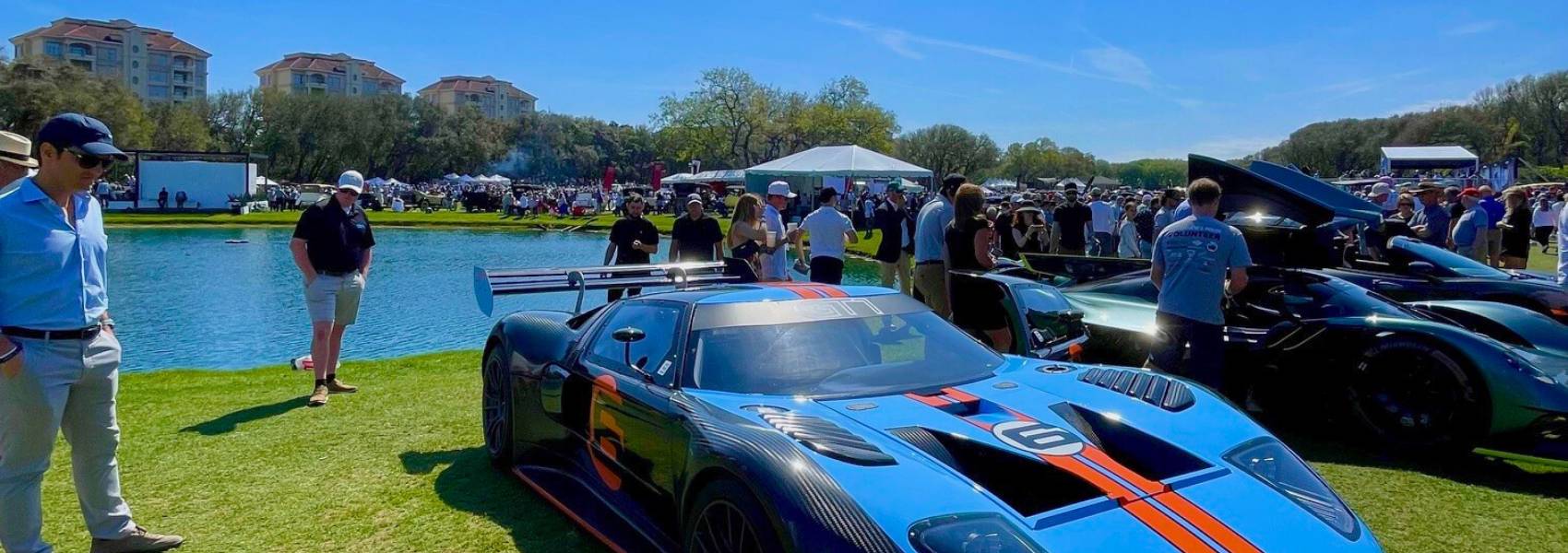 show field at the amelia island concours d elegance