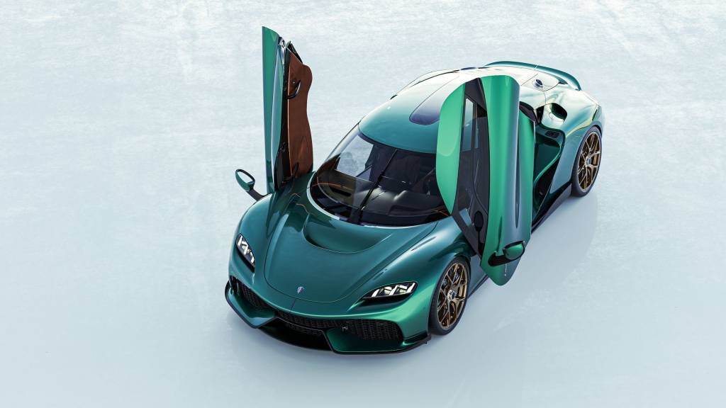 Koenigsegg Jesko in green